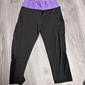 Black Cropped Pants